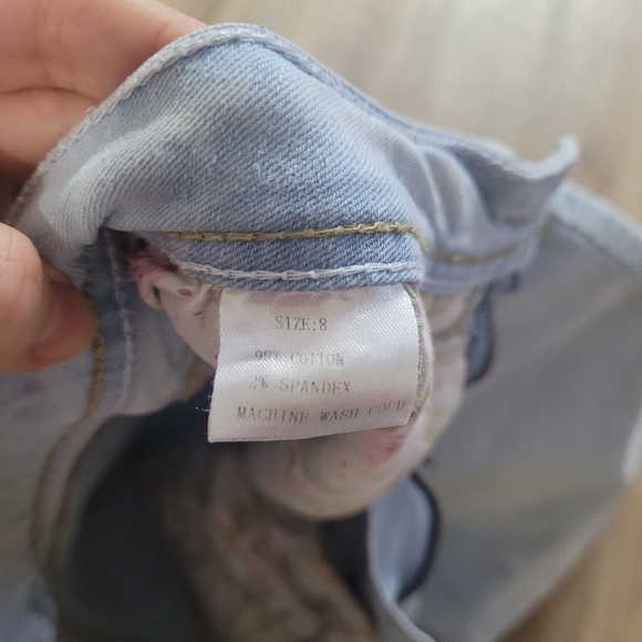 Knee Length Denim Skirt size 8 - Picture 4 of 5